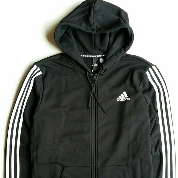 adidas Other - NEW Men's adidas Track Sweat Hoodie Black